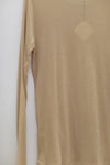 BASERANGE Classic Bamboo Fiber Bamboo Cotton Long Sleeve T-Shirt Series Collection Round Neck Bottoming Shirt France BAS-TOLS-BL-000-COCHLEA 24 New Upgrade